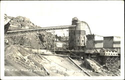 Cement Plant, Grand Coulee Dam Postcard