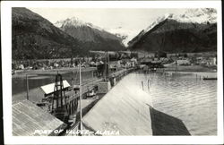 Port Of Valdez Alaska Postcard Postcard