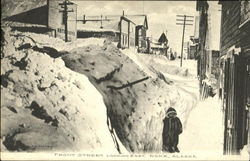 Front Street Looking East Nome, AK Postcard Postcard