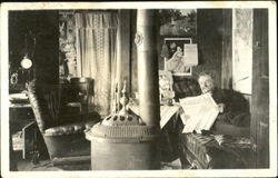 Cabin Interior Postcard