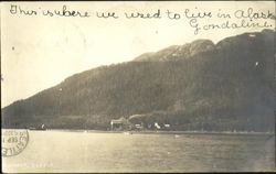 Waterfront Scene Postcard