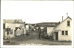 Street Scene Postcard