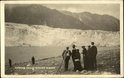 Viewing Childs Glacier Postcard