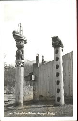 Shakes Island Totems Postcard