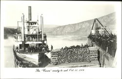 Str. Casca Ready To Sail Yukon Canada Yukon Territory Postcard Postcard