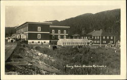 Curry Hotel Alaska Railroad Postcard