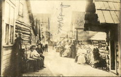 Street Scene Postcard