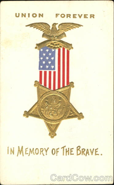 Union Forever In Memory Of The Brave Patriotic
