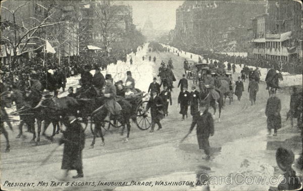 President Mrs. Taft & Escorts Washington District of Columbia