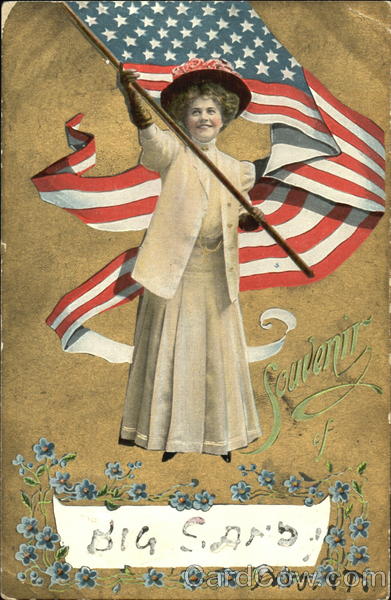 Souvenir Of Big Sandy Montana Patriotic