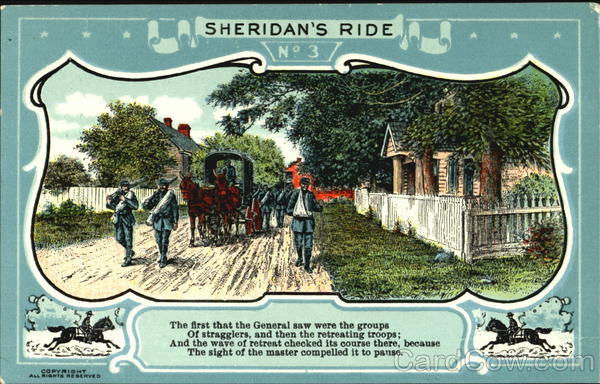 Sheridan's Ride No. 3 Patriotic