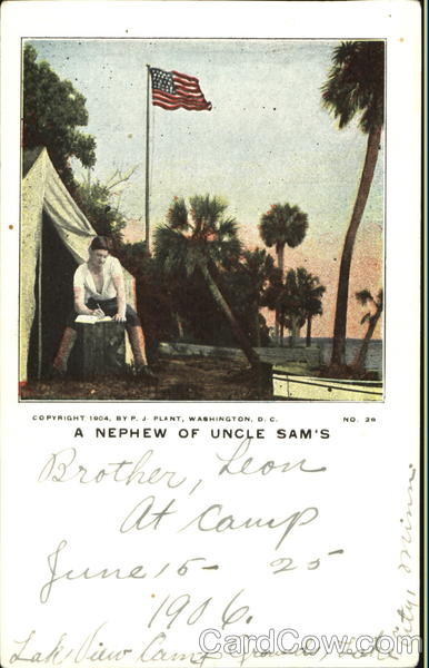 A Nephew Of Uncle Sam's Patriotic