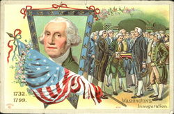 Washington's Inauguration Postcard