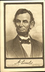 Abraham Lincoln Postcard