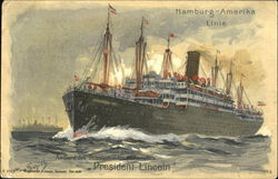 President Lincoln Postcard