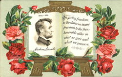 Abraham Lincoln Postcard
