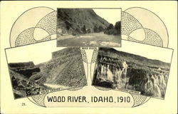 Wood River Hagerman, ID Postcard Postcard