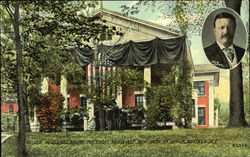 Wilcox Residence Where President Roosevelt Took Oath Of Office Postcard