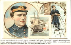 Admiral Farragut Postcard
