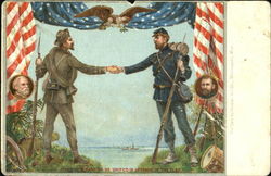 The Veterans Of 62 United In Defense Of The Flag Postcard
