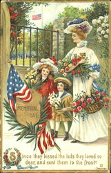 Memorial Day Postcard Postcard