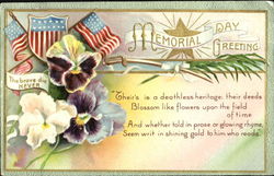 Memorial Day Greetings Memorial Day Greetings