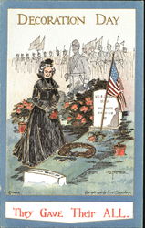 Decoration Day Memorial Day Postcard Postcard