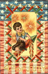 4th Of July Postcard