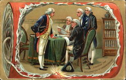 Farming The Declaration Of Independence Postcard