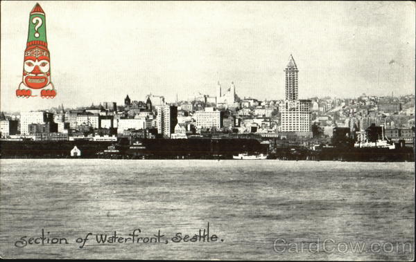 Section Of Waterfront Seattle Washington