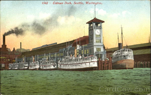 Colman Dock Seattle Washington