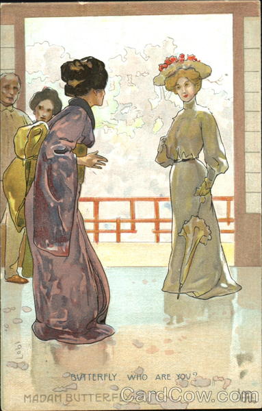 Madam Butterfly Who Are You? Washington Advertising