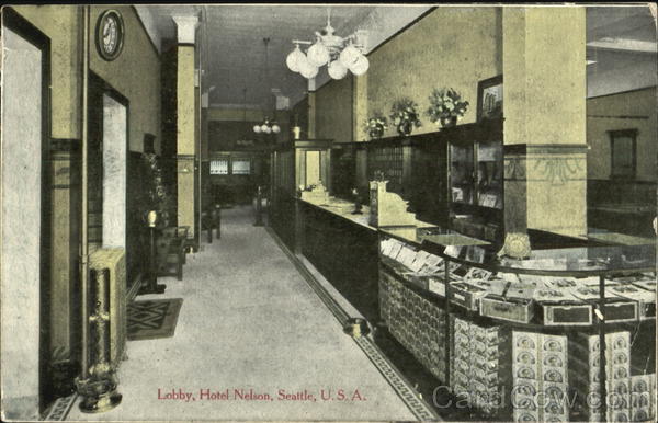Hotel Nelson Lobby Seattle Washington