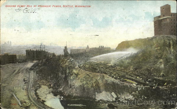 Grading Denny Hill Seattle Washington