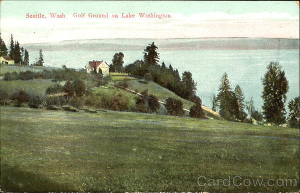 Golf Ground On Lake Washington Seattle