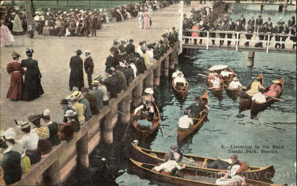 Listening To The Bard, Leschi Park Seattle Washington