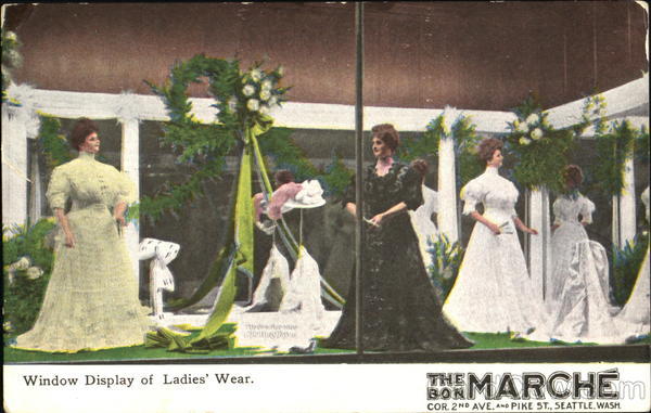 The Bon Marche, Cor. 2nd Ave. And Pike St Seattle Washington