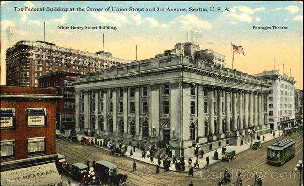 The Federal Building, Union Street and 3rd Avenue Seattle Washington