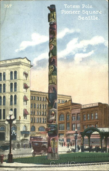 Totem Pole, Pioneer Square Seattle Washington