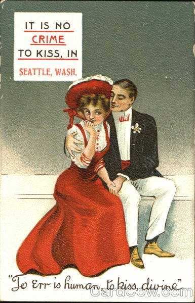 It Is No Crime To Kiss In Seattle Washington