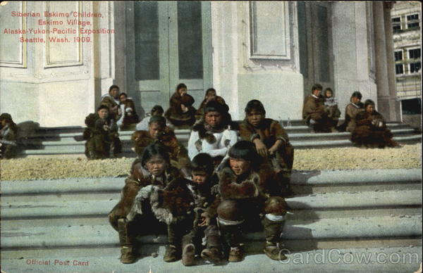 Siberian Eskimo Children Seattle Washington