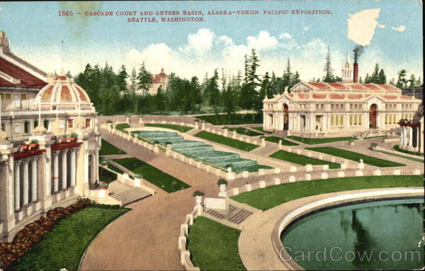 Cascade Court And Geyser Basin Seattle Washington