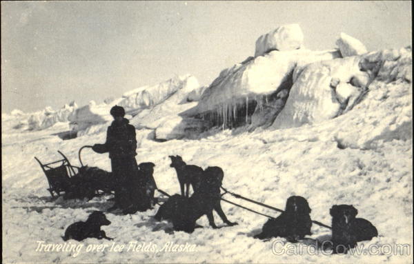 Traveling Over Ice Fields Seattle Washington
