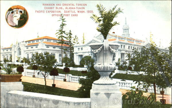 Hawaiien And Oriental Foreign Exhibit Bldg Seattle Washington