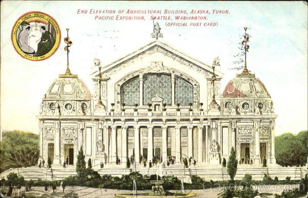 End Elevation Of Agricultural Building Seattle Washington