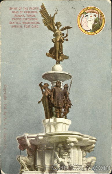 Spirit Of The Pacific Head Of Casoades Seattle Washington