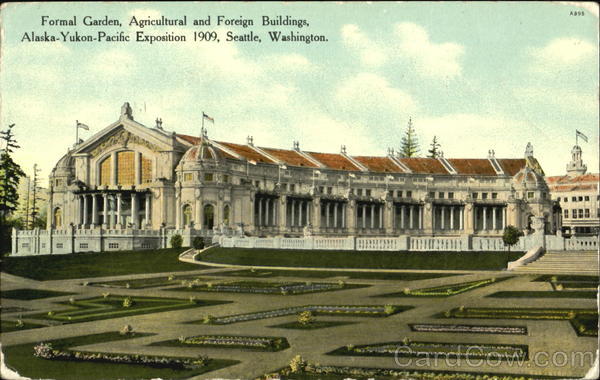 Formal Garden Agricultural And Foreign Buildings Seattle Washington
