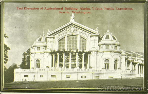 End Elevation Of Agricultural Building Seattle Washington