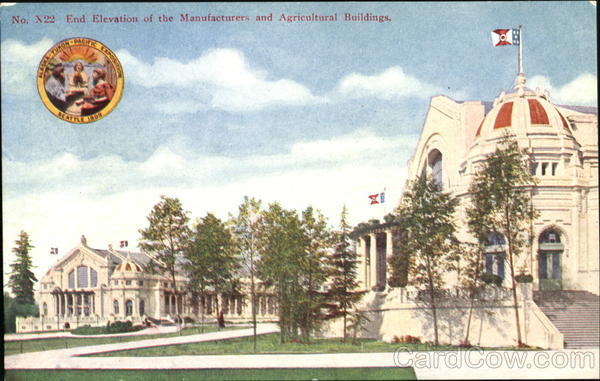 End Elevation Of The Manufacturers And Agricultural Buildings Seattle Washington