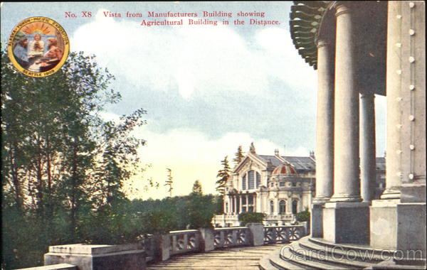 Vista From Manufacturers Building Showing Agricultural Building In The Distance Seattle Washington